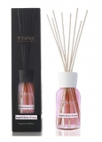 Millefiori Milano Natural Magnolia Blossom & Wood - Květy magnólie a Dřevo Difuzér 250 ml + 8 stébel v délce 30 cm do středně velkých prostor vydrží min. 3 měsíce