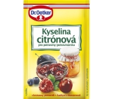 Dr. Oetker Kyselina citrónová do potravin 20 g