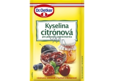 Dr. Oetker Kyselina citrónová do potravin 20 g