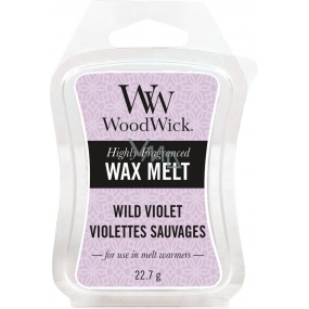 WoodWick Wild Violet - Divoká fialka Artisan vonný vosk do aromalampy 22,7 g