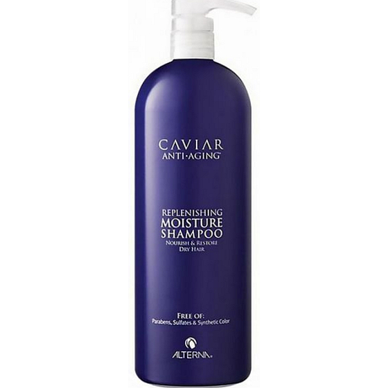 Alterna Caviar Replenishing Moisture kaviárový revitalizační hydratační šampon pro suché a poškozené vlasy 1000 ml