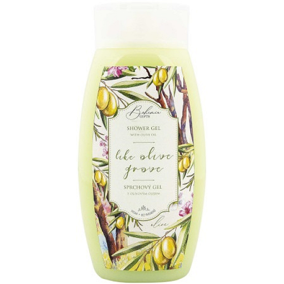 Bohemia Gifts Like Olive Grove krémový sprchový gel 250 ml