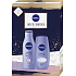 Nivea Smooth Sensation tělové mléko 250 ml + sprchový gel 250 ml, kosmetická sada pro ženy