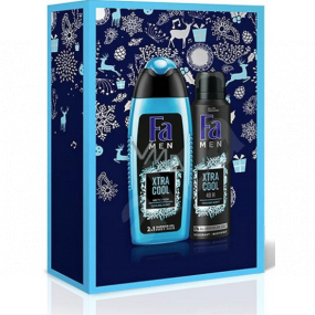 Fa Men Xtra Cool sprchový gel 250 ml + deodorant sprej 150 ml, kosmetická sada