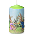 Emocio Zajíček aplikace svíčka válec 60 x 110 mm