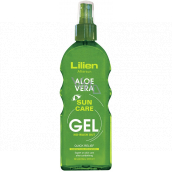 Lilien Sun Active Aloe Vera zklidňující bezoplachový gel po opalování 200 ml