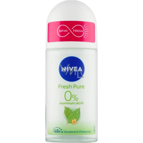 Nivea Fresh & Pure kuličkový deodorant roll-on pro ženy 50 ml