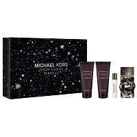 Michael Kors pour Homme Absolu parfémovaná voda 100 ml + balzám po holení 100 ml + sprchový gel 100 ml + cestovní sprej 10 ml, dárková sada pro muže