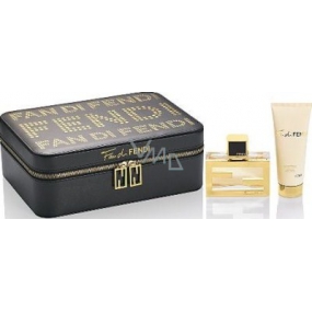 Fendi Fan di Fendi parfémovaná voda pro ženy 50 ml + tělové mléko 75 ml, dárková sada
