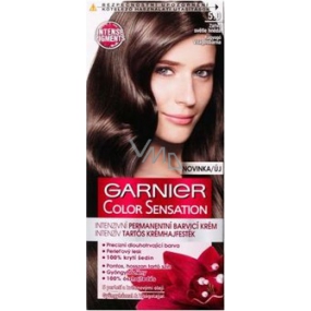 Garnier Color Sensation barva na vlasy 5.0 Zářivá světle hnědá