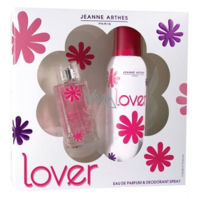 Jeanne Arthes Lover parfémovaná voda pro ženy 50 ml + tělové mléko 200 ml, dárková sada