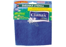 Clanax Švédská utěrka mikrovlákno 30 x 30 cm, 205 g 1 kus