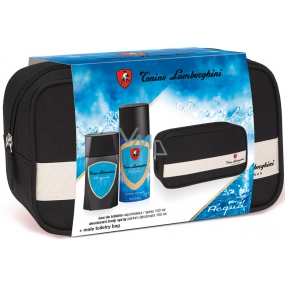 Tonino Lamborghini Acqua toaletní voda 100 ml + deodorant sprej 150 ml + taška, dárková sada