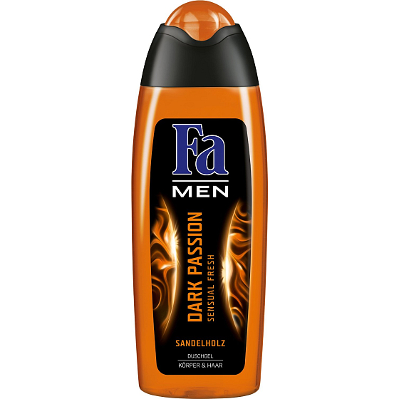 Fa Men Dark Passion sprchový gel na tělo a vlasy pro muže 250 ml