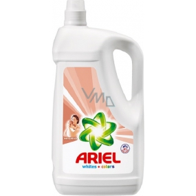 Ariel Whites + Colors Sensitive tekutý prací gel 81 praní 5,265 l
