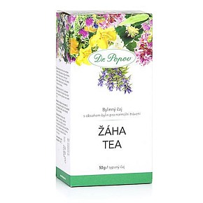 Dr. Popov Žáha tea bylinný čaj pro normální činnost trávicí soustavy a střev, nadýmání 50 g Dr. Popov Žáha tea bylinný čaj pro normální činnost trávicí soustavy a střev, nadýmání 50 g