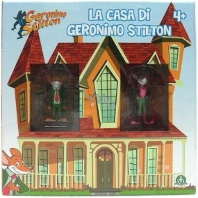 EP Line Geronimo Stilton dům se 2 figurkami, doporučený věk 4+
