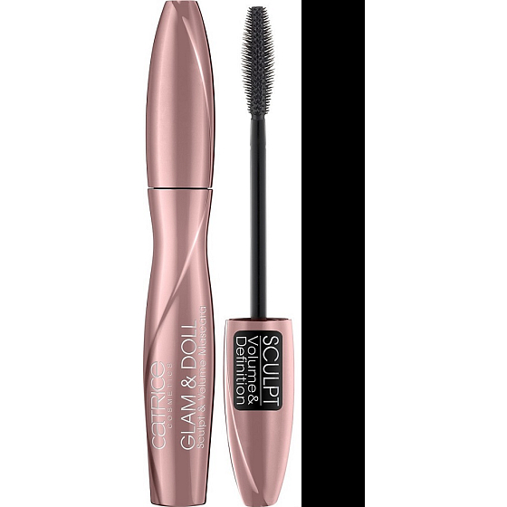 Catrice Glam & Doll Sculpt & Volume řasenka 010 Black 9,5 ml