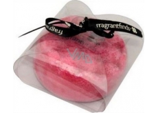 Fragrant Sweet Glycerinové mýdlo masážní s houbou naplněnou vůní parfému Prada Candy v barvě růžové 200 g