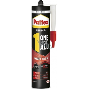 Pattex One for All High Tack nejsilnější profesionální montážní lepidlo bílé 440 g