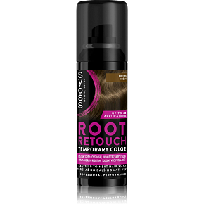 Syoss Root Retouch sprej pro dočasné zakrytí odrostů Hnědý, 120 ml Syoss Root Retouch sprej pro dočasné zakrytí odrostů Hnědý, 120 ml