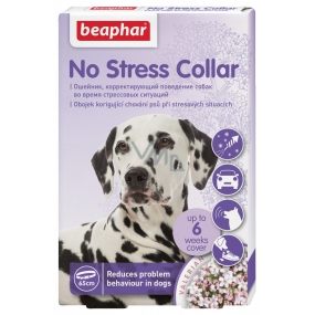 Beaphar No Stress Obojek pro uklidnění, odstranění stresu, úzkosti pes 65 cm