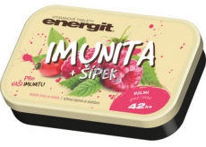 Energit Imunita Malina vitamínové tablety pro vaši imunitu 42 tablet