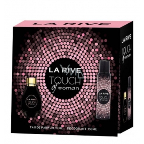 La Rive Touch of Woman parfémovaná voda 90 ml + deodorant sprej 150 ml, dárková sada