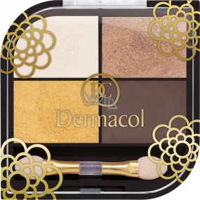 Dermacol Quatro Eyeshadow oční stíny 01 8 g