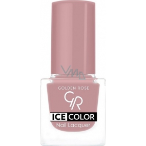 Golden Rose Ice Color Nail Lacquer lak na nehty mini 166 6 ml