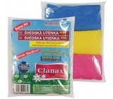 Clanax Sonic švédská utěrka mikrovlákno 30 x 30 cm 180 g/m2 3 kusy