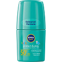 Nivea Sun Kids OF 50+ zelené barevné mléko na opalování v kuličce pro děti 50 ml