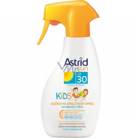 Astrid Sun Kids OF30 mléko na opalování sprej 200 ml