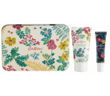 Heathcote & Ivory Twilight Garden krém na ruce 50 ml + balzám na rty 10 ml + plechový box, kosmetická sada