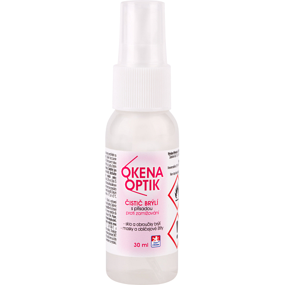 Hlubna Okena Optik čistič brýlí proti zamlžování, 30 ml