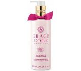 Grace Cole White Rose & Lotus Flower jemné mléko na ruce dávkovač 300 ml