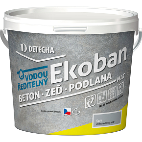 Detecha Ekoban barva na dřevo i beton, šedá, 5 kg Detecha Ekoban barva na dřevo i beton, šedá, 5 kg