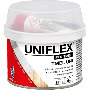 Uniflex PES-TMEL UNI univerzální tmel, 200 g Uniflex PES-TMEL UNI univerzální tmel, 200 g