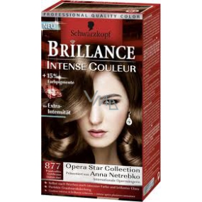 Schwarzkopf Brillance Color Creme barva na vlasy 877 zlatohnědá symfonie 50 ml