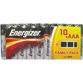 Energizer AAA LR03 1,5V family pack baterie 10 kusů