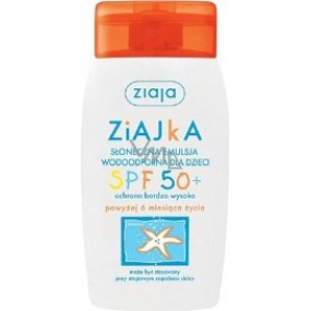 Ziaja Ziajka Baby SPF 50 + mléko na opalování pro děti velmi vysoká ochrana 125 ml