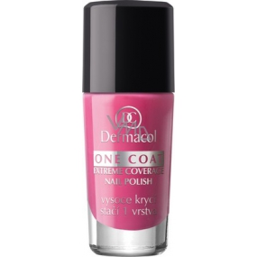 Dermacol One Coat Extreme Coverage Nail Polish Lak na nehty 110 10 ml