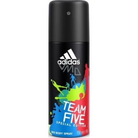 Adidas Team Five deodorant sprej pro muže 150 ml