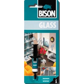 Bison Glas lepidlo na sklo lze použít i v kombinaci s kovy 2 ml