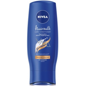 Nivea Hairmilk kondicionér pro silné nepoddajné vlasy 200 ml