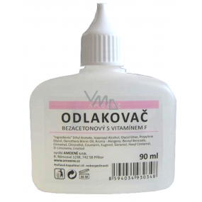 Amoené Trnka a vitamín F odlakovač na nehty 90 ml