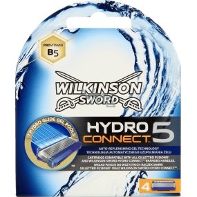 Wilkinson Hydro Connect 5 náhradní hlavice 4 kusy