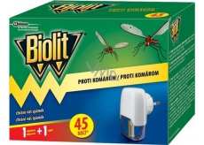 Biolit Proti komárům elektrický odpařovač s tekutou náplní 45 nocí strojek + náplň 27 ml