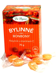 Dr. Popov Bylinné bonbony Rakytník s vitaminem C pro zdravé mlsání 70 g