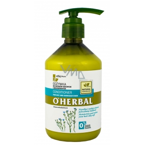 O Herbal Len kondicionér pro suché a poškozené vlasy 500 ml